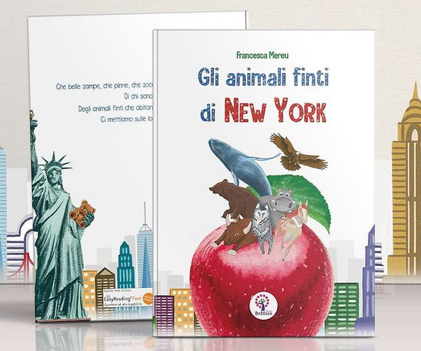 Copertina animali finti di New York
