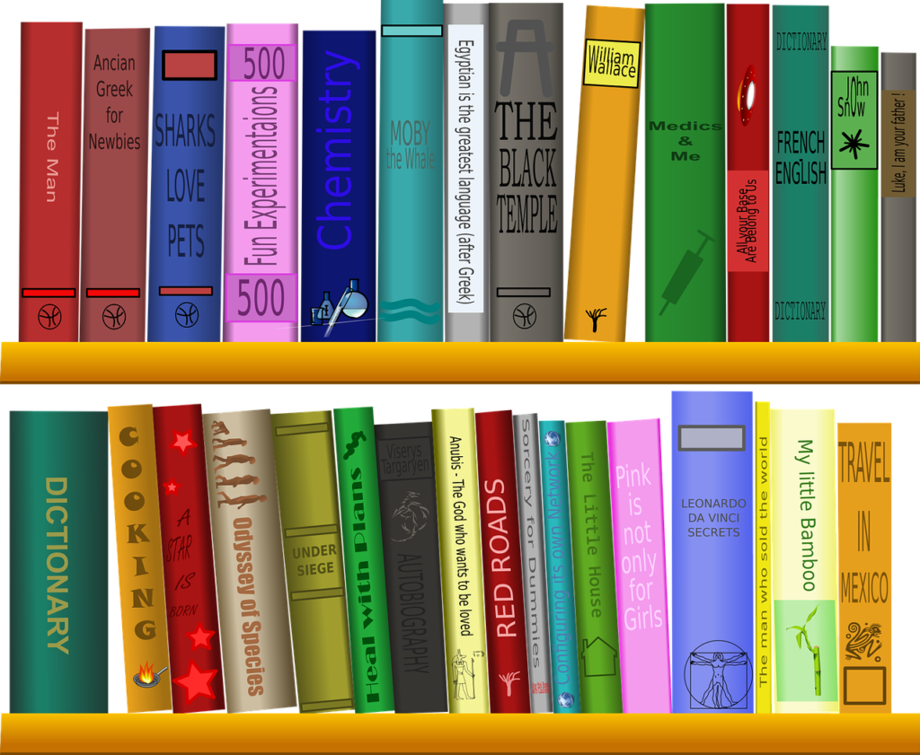 Scaffali libri